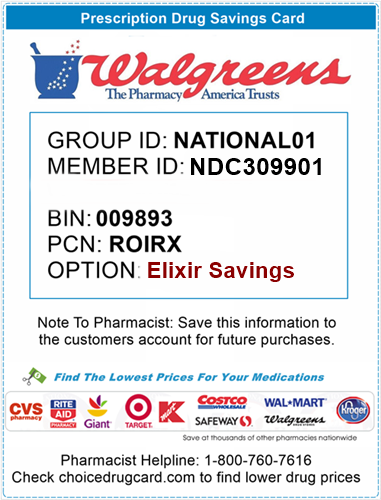 Walgreens Pharmacy Discount